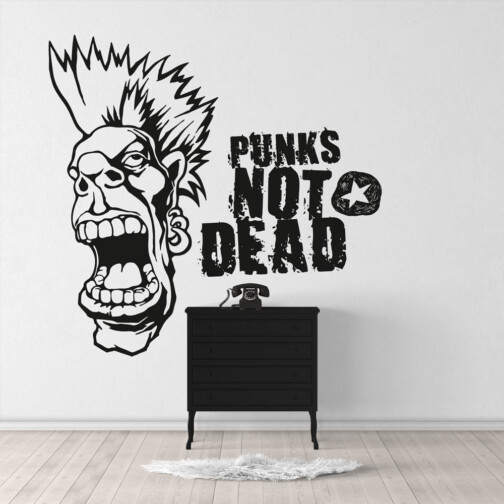 Stickers Punks Not Dead