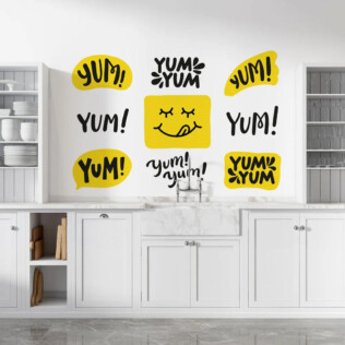 Stickers Yum Yum
