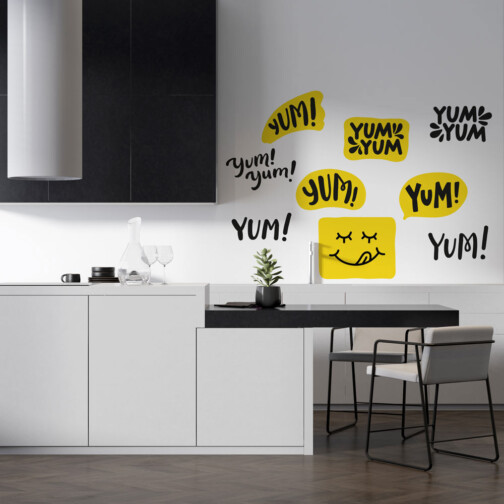 Stickers Yum Yum