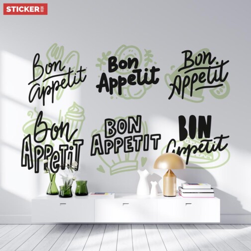 Stickers Planche Bon Appétit