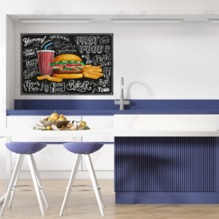 Sticker Affiche Burger