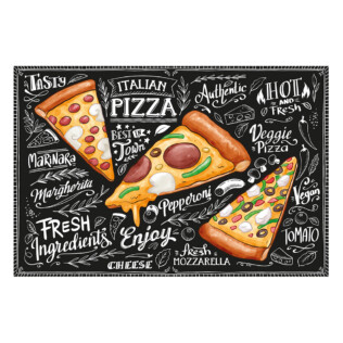 Sticker Affiche Pizza