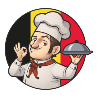 Sticker Chef Belge