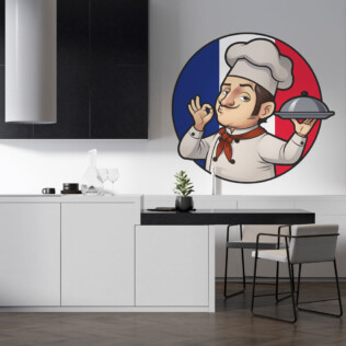 Sticker Chef Français
