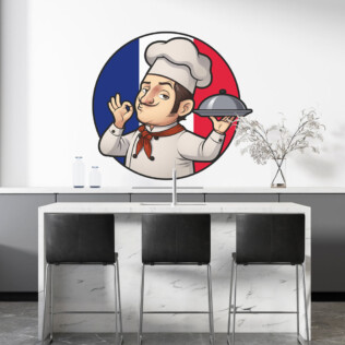 Sticker Chef Français
