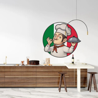 Sticker Chef Italien