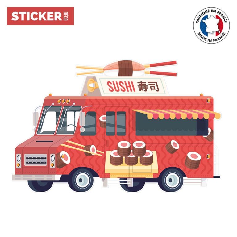 Sticker Food Truck Autocollants Stickerdeco.fr