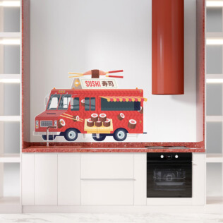 Sticker Food Truck