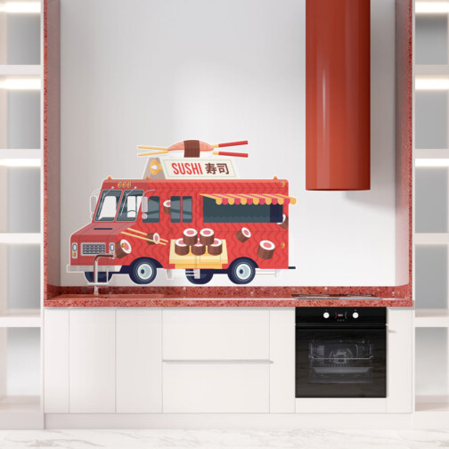 Sticker Food Truck