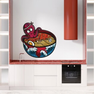 Sticker Ramen Poulpe