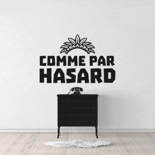 Sticker Comme Par Hasard