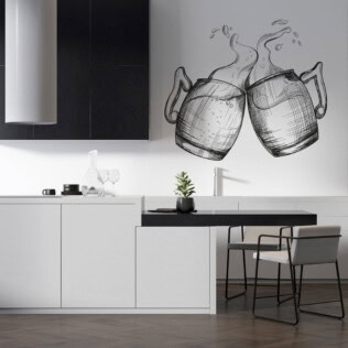 Sticker Chopes De Bieres