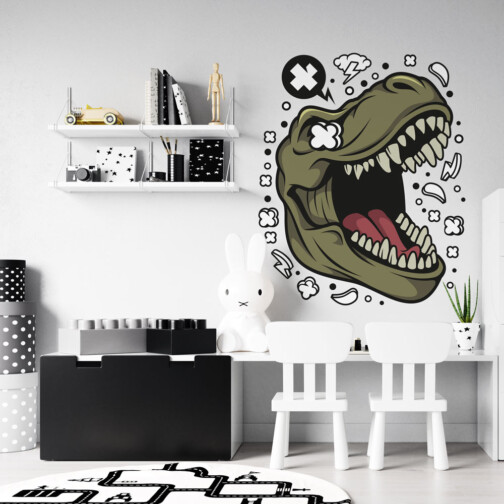 Sticker Dinosaure Pop