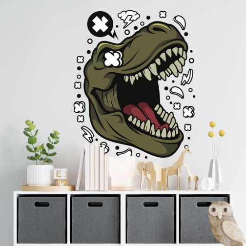 Sticker Dinosaure Pop
