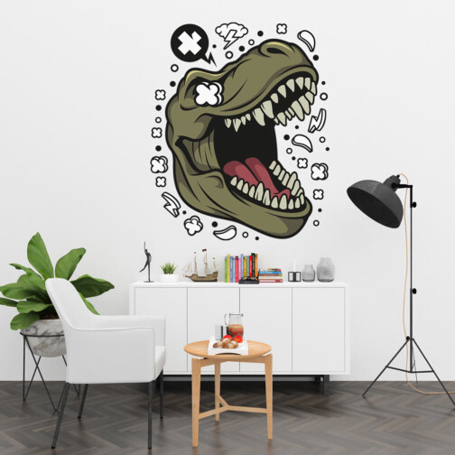 Sticker Dinosaure Pop