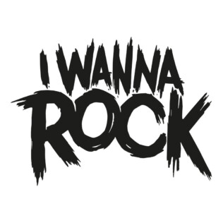 Sticker I Wanna Rock