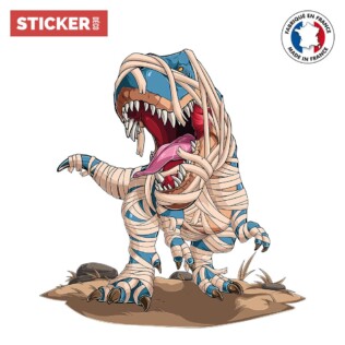 Sticker T-Rex Momie
