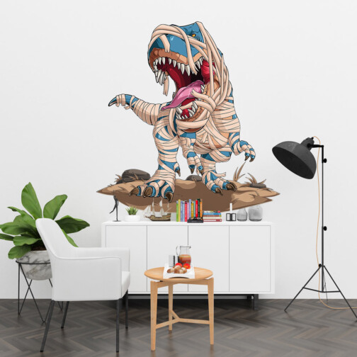 Sticker T-Rex Momie