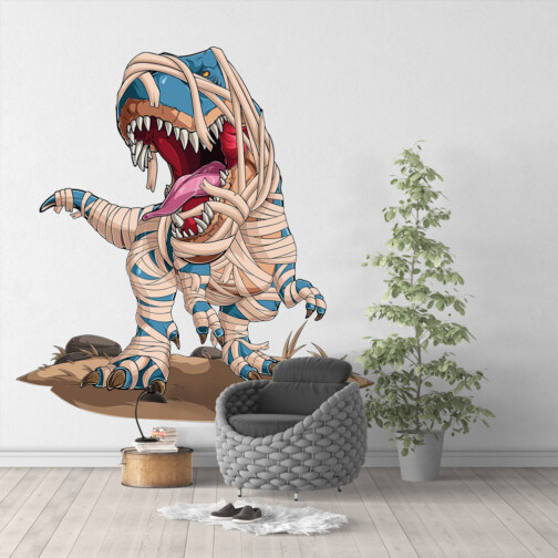 Sticker T-Rex Momie