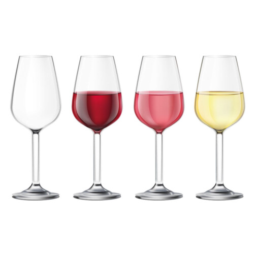 Stickers Verres De Vin