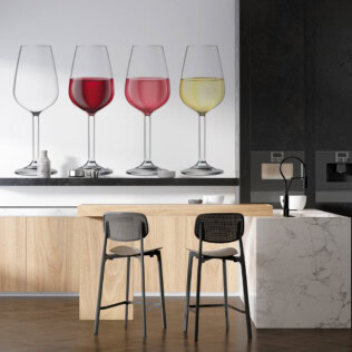 Stickers Verres De Vin