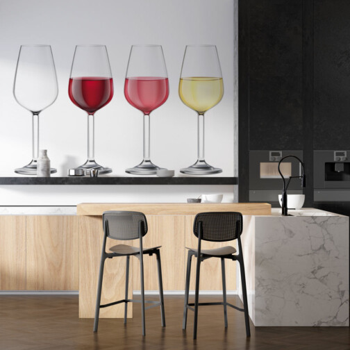 Stickers Verres De Vin