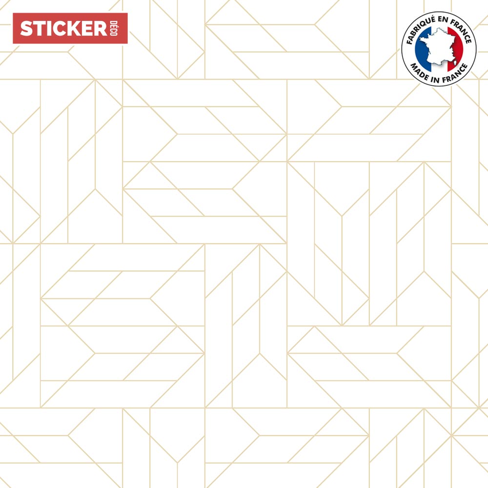 Sticker Carrelage Géométrique Déco (Lot de 40)