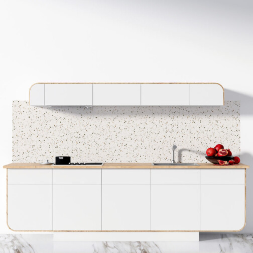 Crédence Adhésive Terrazzo Moka