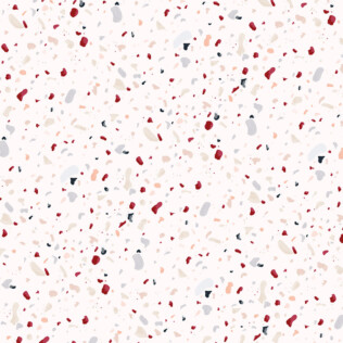 Crédence Adhésive Terrazzo Rubis