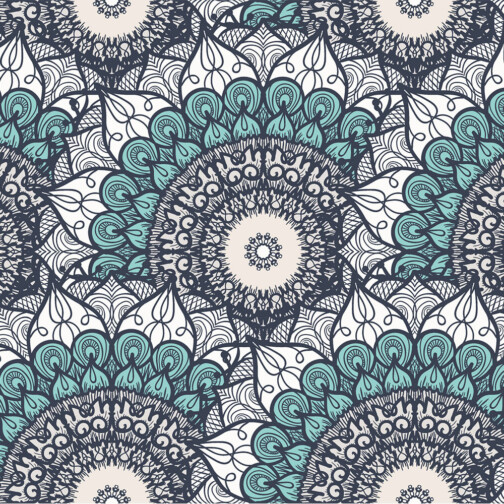 Crédence Adhésive Mandala Ethnique