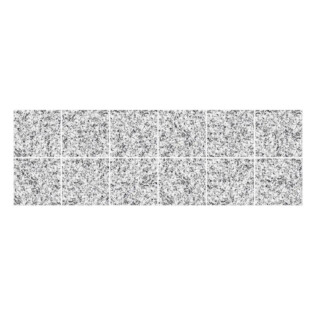 Stickers Carrelage Granit Blanc Perle