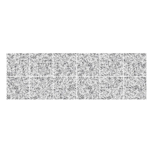 Stickers Carrelage Granit Blanc Perle