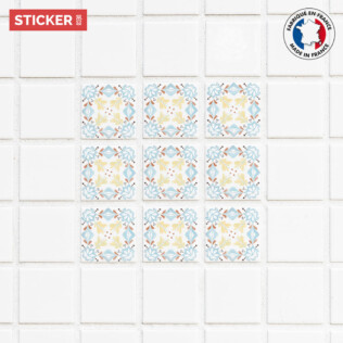 Stickers Carrelage Provence Aquarelle