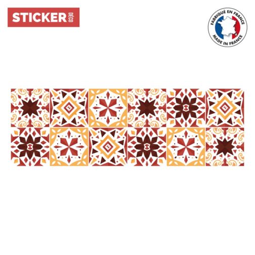 Stickers Carrelage Décoratifs Ethnique