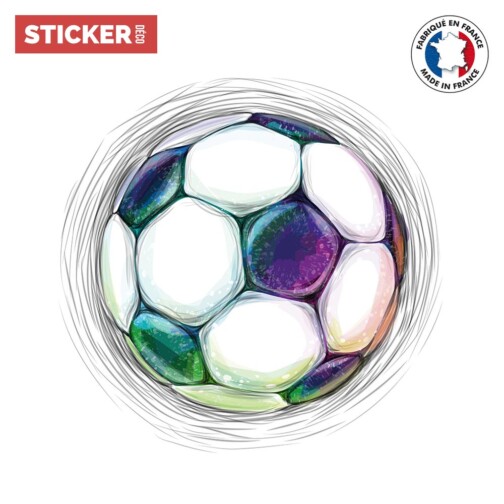 Sticker Ballon De Foot