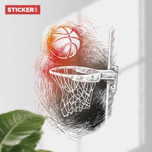 Sticker Basketball