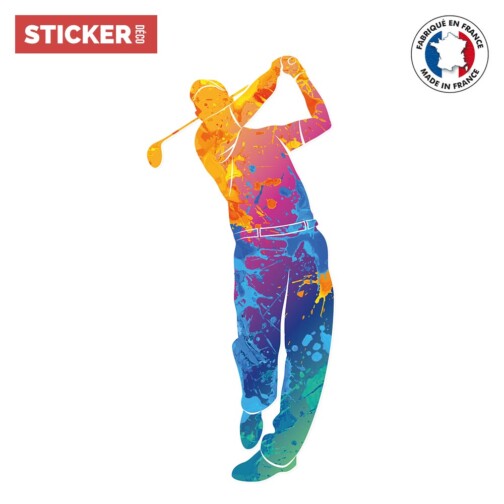Sticker Golf Coloré