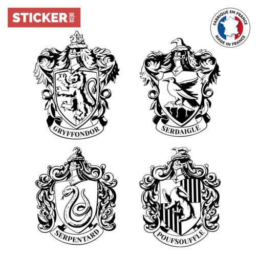 Sticker Maisons Harry Potter
