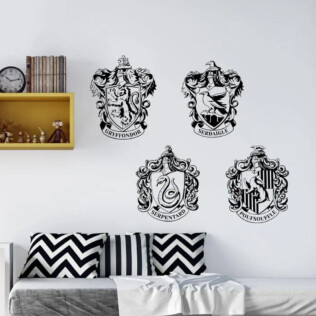 Sticker Maisons Harry Potter