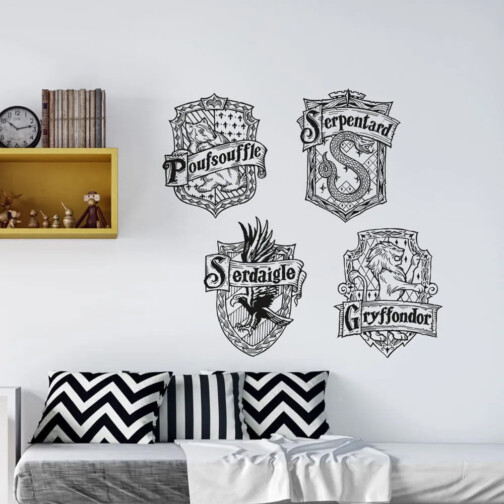 Stickers Blasons Harry Potter