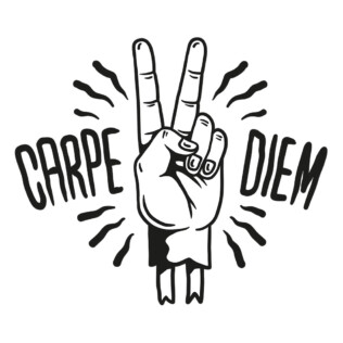 Sticker Carpe Diem