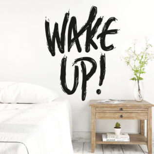 Sticker Wake Up