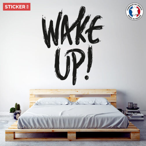 Sticker Wake Up