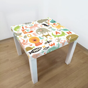 Sticker Ikea Lack Animalphabet