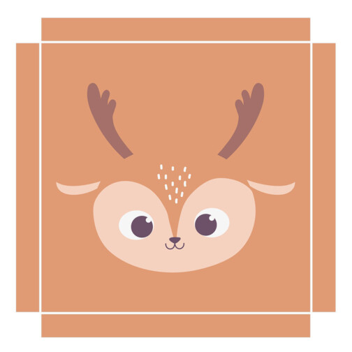 Sticker Ikea Lack Cerf