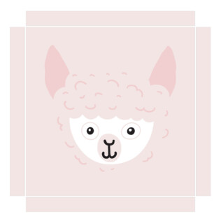 Sticker Ikea Lack Lama