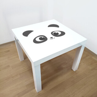 Sticker Ikea Lack Panda