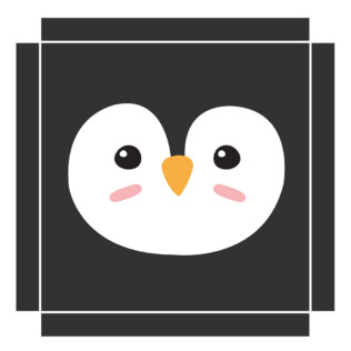 Sticker Ikea Lack Pingouin