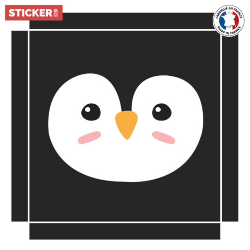 Sticker Ikea Lack Pingouin