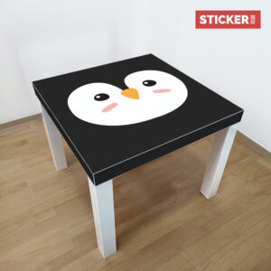 Sticker Ikea Lack Pingouin
